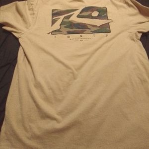 Rusty, Medium, Khaki with Black and Camo Logo